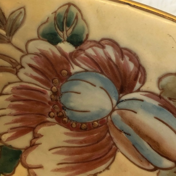 Vintage Enameled Bowl Andrea by Sadek Decorative Bowl - Picture 13 of 14